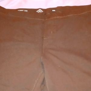 Skinny leggings brown XXL with back pockets